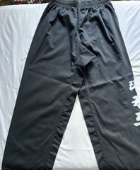 Taekwondo Uniform Dobok Black Size 4