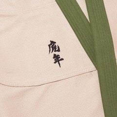 Albino & Preto Batch 110 Year of the Tiger Sand BJJ Gi 450 GSM Premium Jiu Jitsu