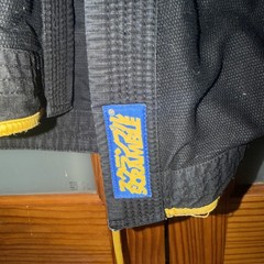 Scramble Athlete BJJ GI. Men’s Black Size A2