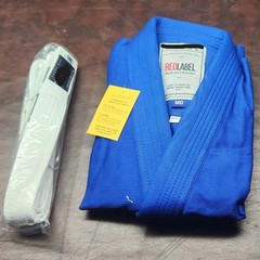 Red Label 3.0 Jiu Jitsu Gi Blue M1 M0 M000 Child Kid Karate MAKK02 Uniform