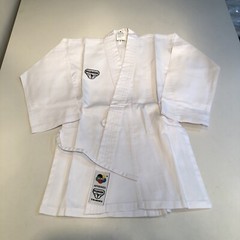 Century Youth Punok Training Uniform With Belt White Size 2