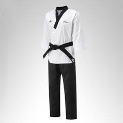 Kukkiwon Adidas Adi Club Taekwondo Poomsae Uniform Gi Dobok TKD Approved Male