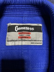 Gameness Air BJJ Gi Blue Size A2 Combate Academy Uniform Top Only No Belt