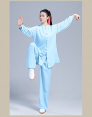 Summer Tai Chi Clothes Wushu Clothing Kung Fu Dress Martial Art Uniform Flowy
