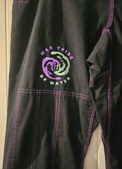 War Tribe Artistic Liquid Jujitsu Pants Sz W3