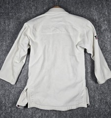 Tatami Fightwear A2 Women’s Nova Jiu Jitsu Minimo 2.0 BJJ Gi White MMA w/ stains