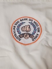 Soo Bahk Do Uniform OUTFIT Martial Arts Adults SMALL 3/160 AUSTRALIA Korea