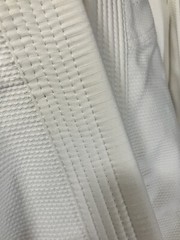 Nomad BJJ Gi Top Size A1 (5’6”-5’10”) Bleach White Long Sleeve Judo Jiu Jitsu