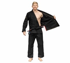 Fuji Suparaito Lightweight Mens Brazilian Jiu-Jitsu BJJ Gi Gamer Series – Black