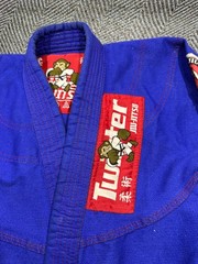 Blue Twister Kids Jiu Jitsu Gi Ultra Light Youth Size C0 Age 8 – 9 Years Old