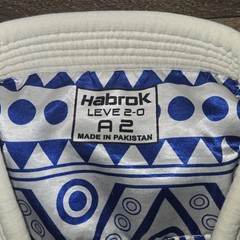 Habrok Brazilian Jiu Jitsu Judo Mens Used Fuji sz A2 Kimono Gi