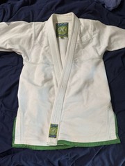 CENTURY 96 Especial Signature Series Jiu-Jitsu Gi White Green A1