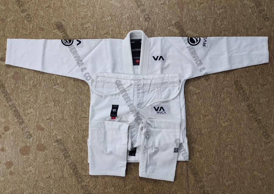 White Brazilian jiu jitsu kimono high quality 100% cotton BJJ GI size A00