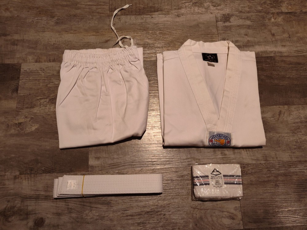 Taekwondo Martial Arts Supply Best Sang Moo Sa Complete Outfit Youth OO NIP NEW