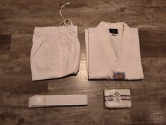 Taekwondo Martial Arts Supply Best Sang Moo Sa Complete Outfit Youth OO NIP NEW