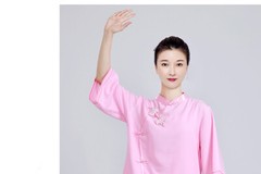 Summer Breathable Short Sleeve Kung Fu Shirts Wing Chun Training Vintage Sport
