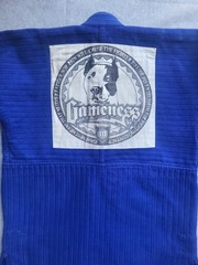 Gameness A2 Brazilian Jiu-Jitsu BJJ Professional Fighting System Jacket Blue