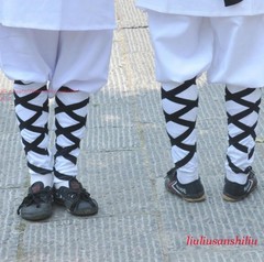 Orange Shaolin Monk Uniform Kung Fu Suit Tai Chi Martial Art Clothes Set Uniform
