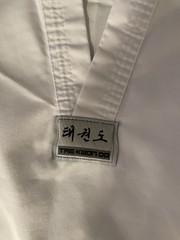 UMAC Tae Kwon Do uniform size 00/130 kids