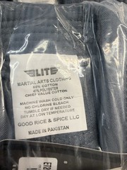 *Lot Of 6* GRAY Elite Sports Gi Youth C00 BJJ Brazilian Jiu Jitsu Uniforms