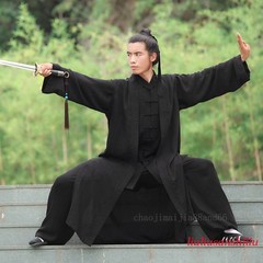 3 Pieces Wudang Taoist Robe Kung Fu Tai Chi Suit Martial Arts Wu Shu Uniform