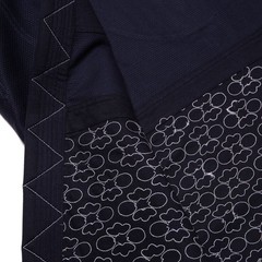 New Albino & Preto BJJ GI Navy Blue Batch#72 Satori Jiu Jitsu Uniform With Bag