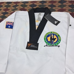 Adidas Adi-Start Taekwondo Uniform Dobok Top Size 140cm Australia Martial Arts