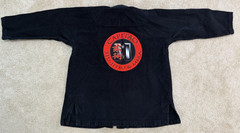 Mens Vulkan The Real Jiu Jitsu Black Top Pro A0 Fight Wear Cotton Jacket & Pants