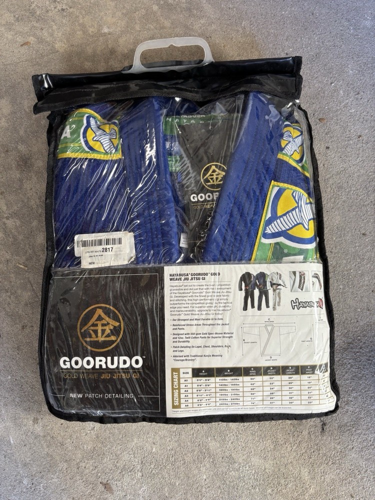 HAYABUSA° GOORUDO” GOLDWEAVE JIU JITSU GI