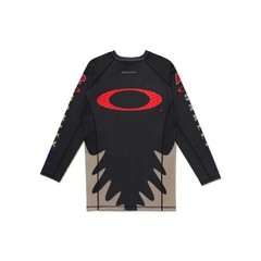 A&P x OAKLEY ENTAGLEMENT LS RASHGUARD & MMA TRAINING SHORTS – ALBINO & PRETO