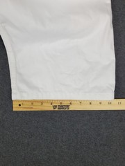 Fuji Sports Mens Brazilian Jiu Jitsu Judo Gi Top and Bottom Set White 5 Stretch