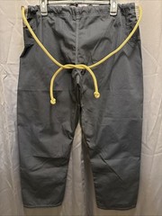 War Tribe Patriot Jiu Jitsu Size: A1H -Black Pants 10oz Ripstop Black and Gold