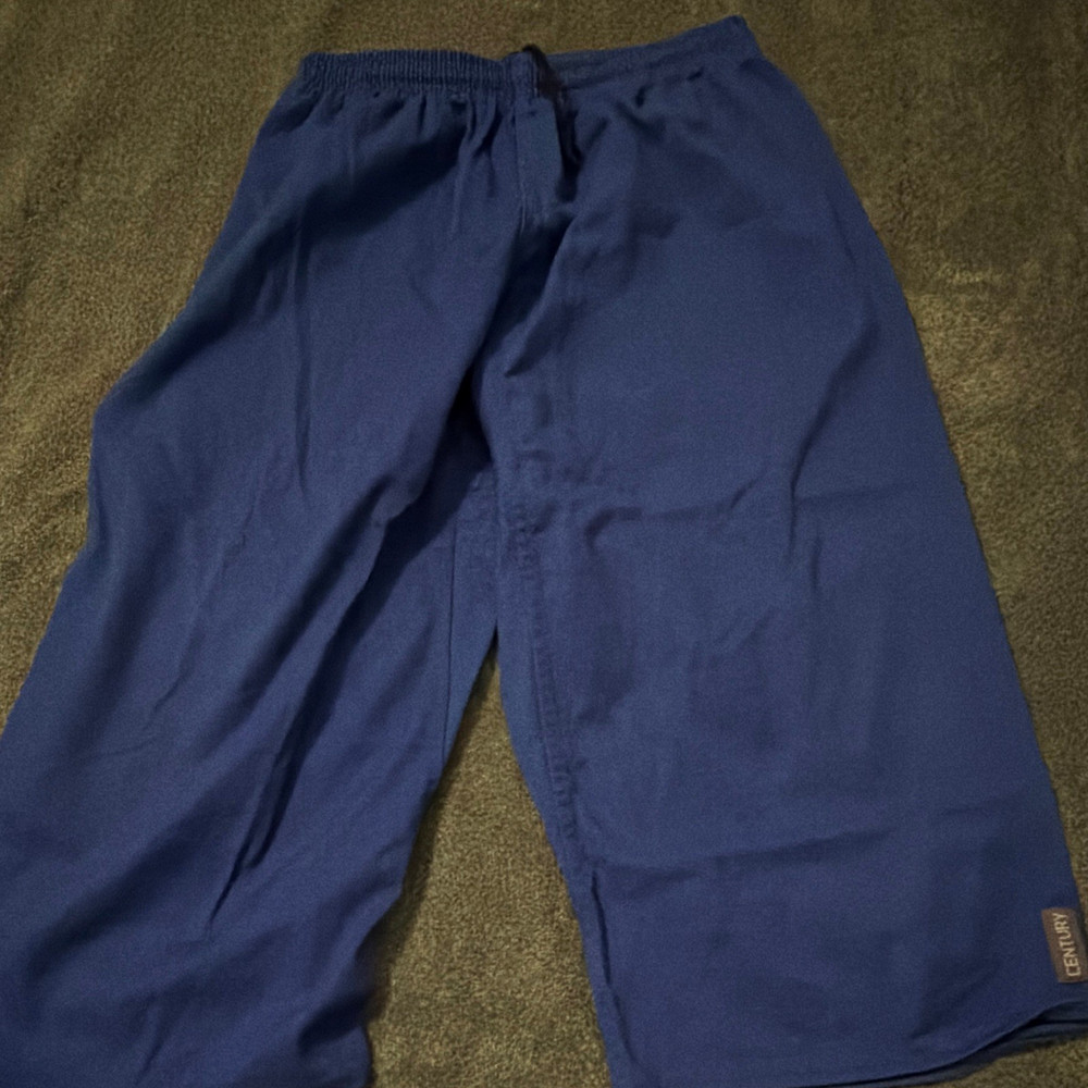 Century Martial Arts Uniform Pants Blue Size 7 Adult Unisex Training Gear