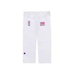 Shoyoroll – White Jiu Jitsu Uniform Batch #151: 24 Americana Kimono BJJ 450 GSM