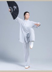 Summer Tai Chi Clothes Wushu Clothing Kung Fu Dress Martial Art Uniform Flowy