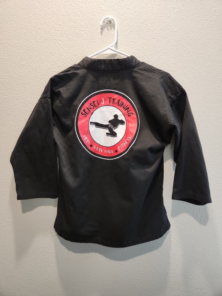 Macho Martial Arts V Neck Uniform 1/150 Black