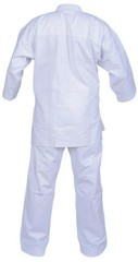Karate Canvas Uniform Gi Suit 100% cotton white 12 oz pre wash shrunk brushed