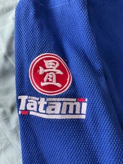 TATAMI KARATE JACKET BLUE A2H USED NO BELT