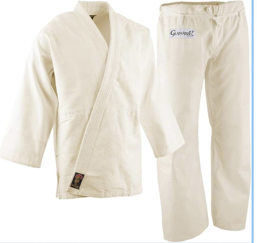 ProForce Gladiator Judo Gi/Uniform Size 0 Natural White