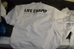 Tae Kwon Do YOUTH 0 White Dobok Gi Shirt Pants Uniform Kids Life Champ Costume