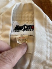 Lot of 3 Macho Karate Martial Arts Uniform Belts Used 120/140/150 5 Belts! Youth