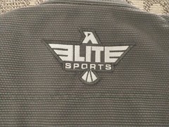 Elite Sports BJJ Gi Top A2 Gray Brazilian Jiu Jitsu MMA Combat Adult Retro 🥋