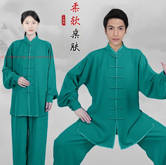 New Men Women Tai Chi Clothing Set Kung Fu Wing Chun Uniform Martial Arts Suits