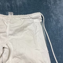 Adidas Dojo Leo Vieira Jiu Jitsu Gi Pants Mens M2 White Martial Arts Drawstring