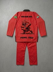 Premium Red BJJ Gi Brazilian Jiu Jitsu Uniform Kimono MMA Grappling Training gi