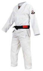 New Fuji Sports All Around Mens Brazilian Jiu Jitsu Gi Jiu-Jitsu BJJ – White