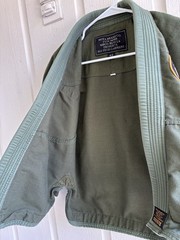 Moya Brand Co. BJJ Gi Uniform Set Type M-025 Green Unisex Size K2