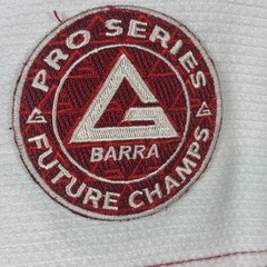 Gracie Barra Kimono/Gi Jacket Youth Size Y3 White Storm MMA Jiu Jitsu