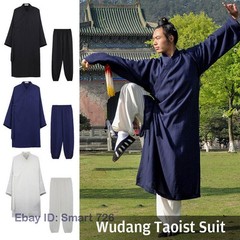 Wudang Taoist Suit Tai chi Uniform Martial arts Wushu Wing Chun Kung fu Clothes