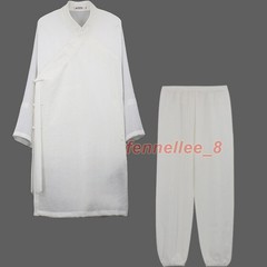 Wudang Taoist Robe Kung Fu Martial Arts Wing Chun Tai Chi Linen Uniform Unisex